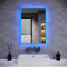 Bluetooth mirror with back light